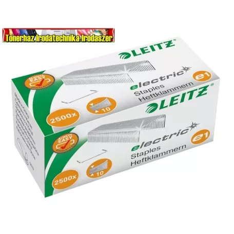  LEITZ  E1 Tűzőkapocs, No.10, elektromos tűzőgépekhez 55680000