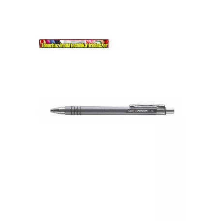 Golyóstoll Cello Power 0,7 mm kék nyomógombos