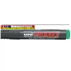 UNI PROCKEY PM-122 PERMANENS MARKER, GÖMBÖLYŰ HEGY, ZÖLD