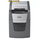 REXEL, Optimum AutoFeed+ 90X AUTOMATA Iratmegsemmisítő, konfetti, 90 lap, 
