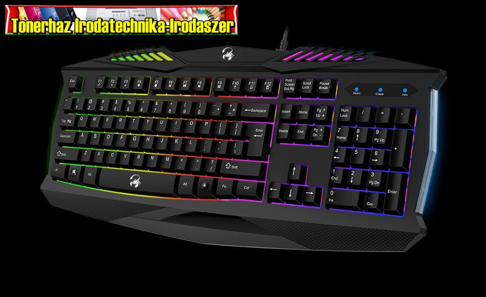 Genius Scorpion K220 Gaming vezet kes billenty zet Black HU