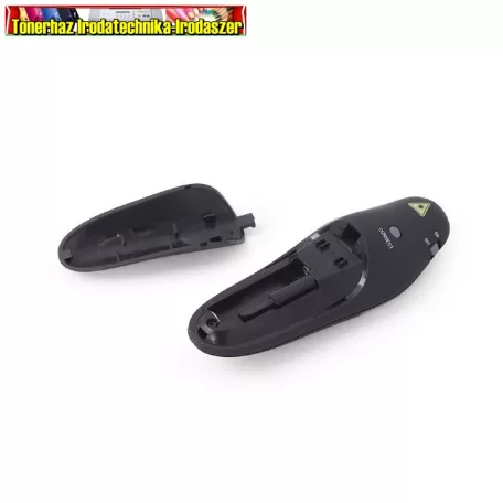 Gembird WP-L-01 Wireless Presenter Red Laser Black (lézer mutató, pointer)