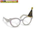   58524 Party szemüveg - glitteres, papír - 15 x 10 x 13 cm - 4 db / csomag