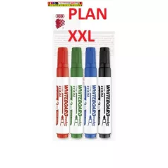   Tábla- és flipchart marker, 1-3 mm, kúpos, ICO Plan 11 XXL