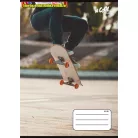 Füzet, tűzött, A5, vonalas, 32 lap, 4-8. osztály, COOL BY VICTORIA, Skateboard, 21-32