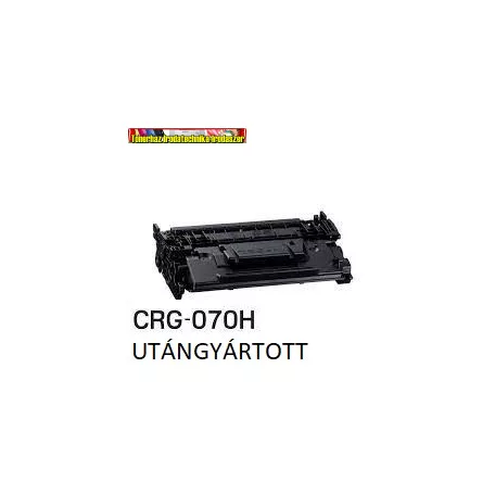 CANON CRG070H UTÁNGYÁRTOTT TONER BLACK 10,2K (CRG-070H)