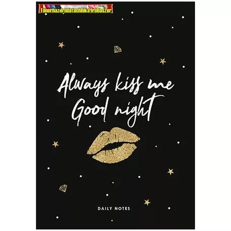 Skiccfüzet, pontrácsos, A5, 48 lap,  "Good wishes" vegyes minta SHKOLYARYK