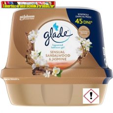 Glade Fürdőszobai légfrissítő zselé 180g Sandalwood&Jasmine