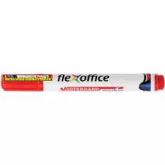 FLEXOFFICE WB03 Táblamarker, 2,5 mm ,kúpos,  piros