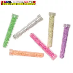   Kreatív Junior pasztell színű gyöngy tubusban, vegyes színek, 6 db/csomag