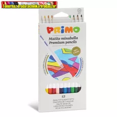   - KIÁRUSíTÁS - PRIMO Minabella Premium Színesceruza  középvastag ( Ø 3,8 mm) , 12db-os készlet 522MINAB12