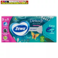 Zewa deluxe illatosított papírzsebkendő 90db/csom 3rétegű Magic Garden