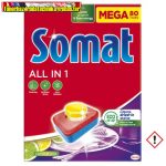   Somat All in 1 Lemon & Lime gépi mosogatógép tabletta 80 db /dob