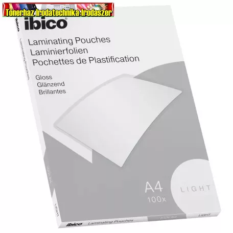 Lamináló fólia A/4 IBICO 75mic/80mic Basics Light Pouch 100db/cs (627308)