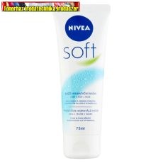 NIVEA Soft Általános hidratáló krém E-vitamin és jojobaolajjal 75ml (kézkrém)