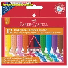 Faber-Castell Grip JUMBO zsírkréta 12-es 122540