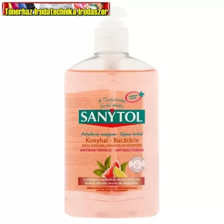 Sanytol Konyhai antibakteriális pumpás folyékony szappan 250ml 