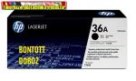   -BONTOTT- Eredeti Hp CB436A toner  (Fekete festékkazetta LaserJet P1505 M1522 M1120 nyomtató /MFPkhez) (2000 old.)