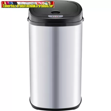LAMART SZENZOROS ROZSDAMENTES HULLADÉK KOSÁR (SZEMETES) 42L  (INOX) LT8022