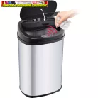 LAMART SZENZOROS ROZSDAMENTES HULLADÉK KOSÁR (SZEMETES) 42L  (INOX) LT8022