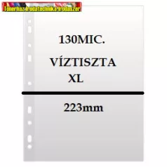   Official  Lefűzhető genotherm A4+ széles víztiszta,  130mik, ( 223mmx300mm) 50 db/csomag (130mic)  20110PP