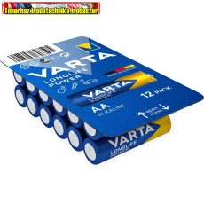 VARTA LONGLIFE POWER (HIGH ENERGY) CERUZA ELEM AA (LR6) BLISZTERES 47717 -  DB-ár - (12db-os kiszerelés)