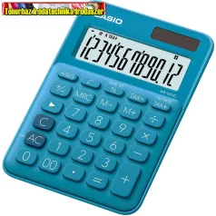  Casio MS-20 UC kék számológép asztali 12 digit nagy, döntött kijelző (MS20)