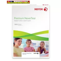   XEROX Nevertear 007R90516  A4 Etikett címke, lézernyomtatókhoz, poliészter, kültéri,  fehér, matt 50 ív/cs