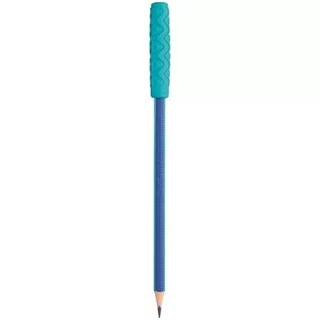 Írástanuló grafitceruza, HB, háromszögletű, szilikon vég, MAPED Kidy Learn Concentration 2 db-os csomag
