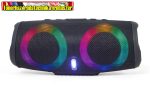   Gembird SPK-BT-LED-02 Bluetooth LED Speaker Black hangszóró