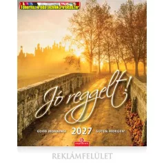Naptár, fali, CSG Jó reggelt 2027 (30x34cm)