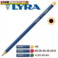   LYRA Robinson  Technikai Grafitceruza hatszögletű,  kül. keménységben