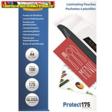 Fellowes lamináló fólia A/4 2x175 mic.  100 db/csom. Fényes (53087)(A4)