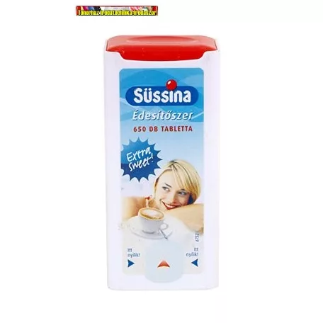 SÜSSINA Édesítőtabletta, 650 db/dob