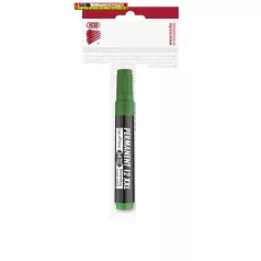   ICO Permanent 12 XXL Alkoholos marker, 1-4 mm, vágott, zöld (12xxl)