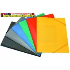 Fornax gumis mappa A/4 400gr. karton kül. színben