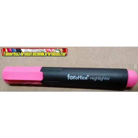 Szövegkiemelő Foroffice 2-5mm, pink
