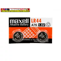  ELEM Maxell GOMB LR44 (A76,AG13,PX76) DB-ÁR