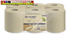  Lucart Econatural 812276 Toalettpapír 2 rétegű közületi átmérő 19 cm havanna barna 