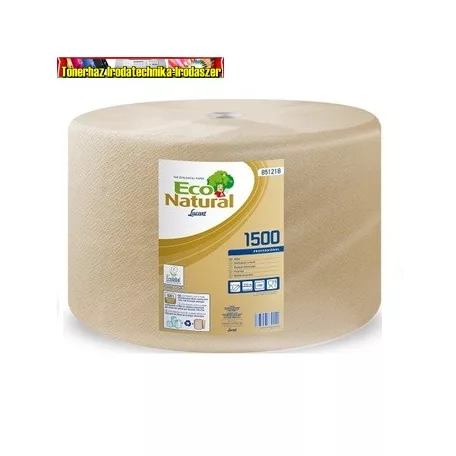 Lucart Econatural 851218A Ipari törlő 2 rétegű átmérő: 38 cm havanna barna 1500 lap/tekercs 1 tekercs/karton 