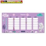   Órarend ARS UNA kétoldalas -  Cute Animals-Unicorn - (50494484) (5993120026041)