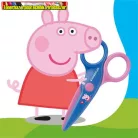 Olló, óvodai, 10 cm, STAEDTLER "Noris® Junior 965", Peppa malac