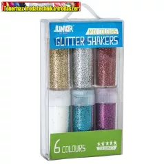   Kreatív Junior csillámpor, vegyes, 6 db/csomag (glitter) (137880)