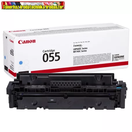 CANON CRG055 TONER CYAN 2,1K (EREDETI) (CRG-055)