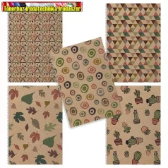   Spirálfüzet pd ECO Nature A/4-160 lapos több tantárgyas (A4)