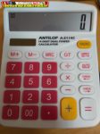 Antilop A-2114C 14 digit asztali számológép pink