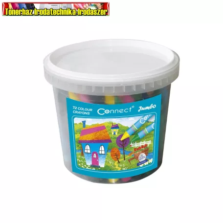 Zsírkréta Jumbo vödrös CONNECT 72db/dob