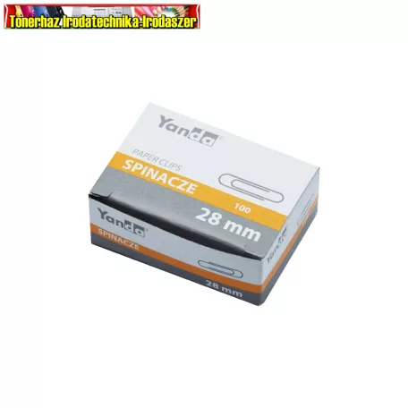 Gemkapocs 28mm fém (100db-os) (gémkapocs) Yanda