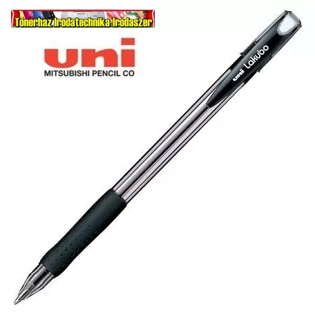 UNI SG-100 kupakos golyóstoll   , fekete (SG100)