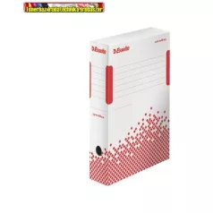   ESSELTE Speedbox Archiválódoboz, A4, 80 mm, újrahasznosított karton,  fehér,  623985